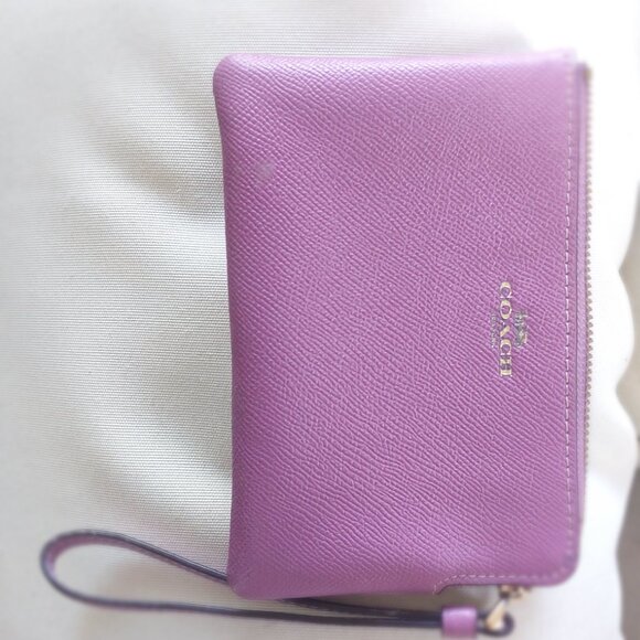 Coach small wristlet lavander - Picture 7 of 11